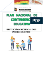 Plan Nacional de Contingencia Educativa