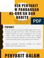 Sumber Penyakit Dalam Pandangan Al-Qur'an Dan Hadits