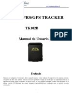 TK102B User Manual Español