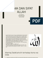 Asma Dan Sifat Allah Kelompok 1