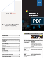 3D Printer User Manual Impresora 3D Pliegos (Spanish) PDF
