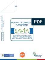 Manual de Uso SAVIA V3