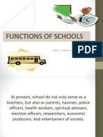 Functions of Schools