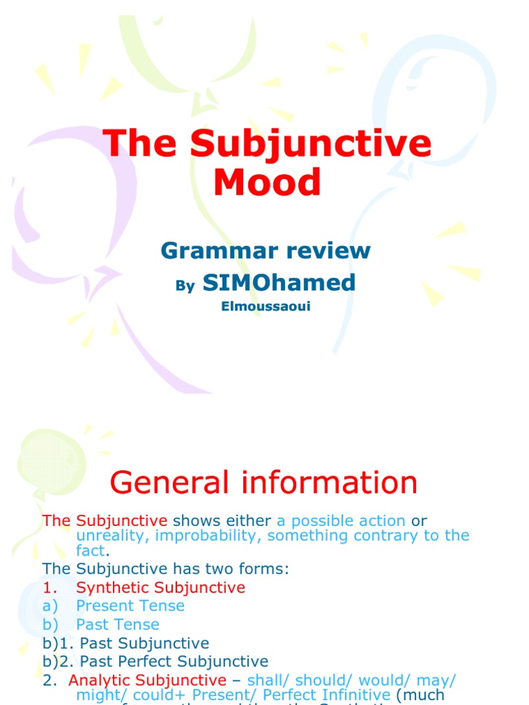 the-subjunctive-mood-grammatical-tense-morphology