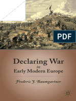 Frederic J. Baumgartner - Declaring War in Early Modern Europe (2011, Palgrave Macmillan) PDF