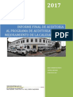 Informe Final Auditoria Pamec