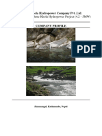 Cover Page of Lohore khola hydropower project.docx