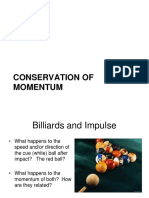 Conservation of Momentum