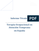 Informe-Tecnico de Terapia Ocupacional en Atención Temprana