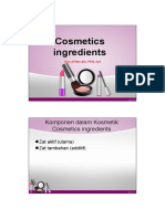 Cosmetics Ingredients PDF