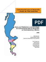 Comunicacion Parael Desarrollo Modos de Vida Sostenible PDF