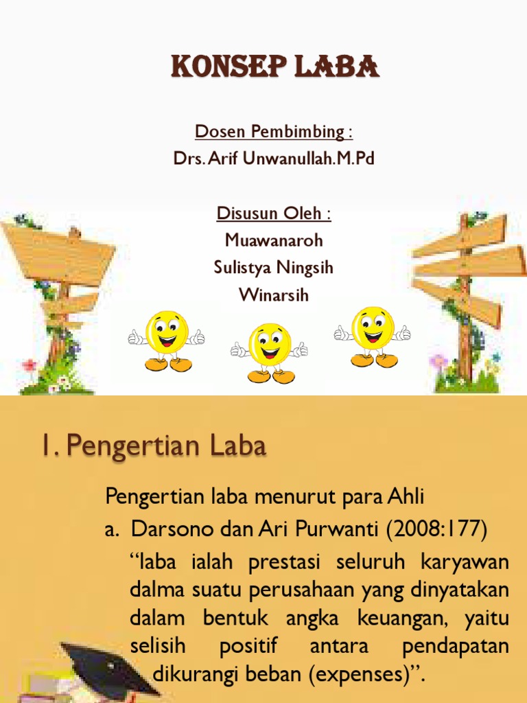 Konsep dan Jenis Laba dalam Akuntansi | PDF