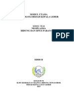 Modul Utama Onkologi - Neoplasma Hidung Dan Sinus Paranasal