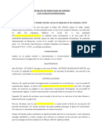 Contrato de Prestamo de Dinero Con Garan