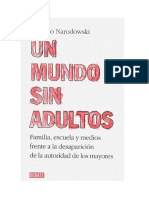 Un Mundo Sin Adultos - Mariano Narodowski
