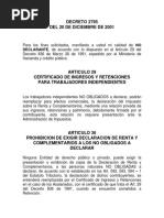 Certificado de Exención Retención 499 R-4 | PDF | Pensión | Economias