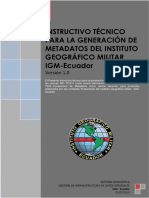 Intructivo Metadatos Igm PDF