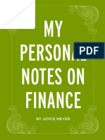 Personal Finance Booklet