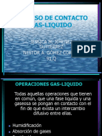 Procesos de Contacto Gas-Liquido (9,1Q)