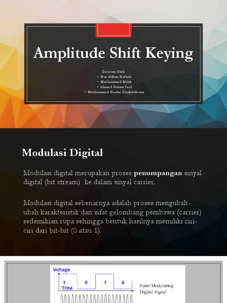 Pengantar Amplitude Shift Keying | PDF | Komputer