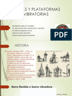 BARRAS Y PLATAFORMAS VIBRATORIAS