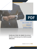 INNOVATE PM - Ebook - Les 7 Erreurs Du Chef de Projet Dbutant PDF