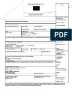 Visa Application Form DD, Property Daten