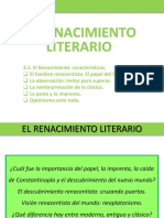 Sesión 3.1. El Renacimiento, Características PDF