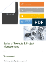 2. Basics of project Management and Project Life Cycle