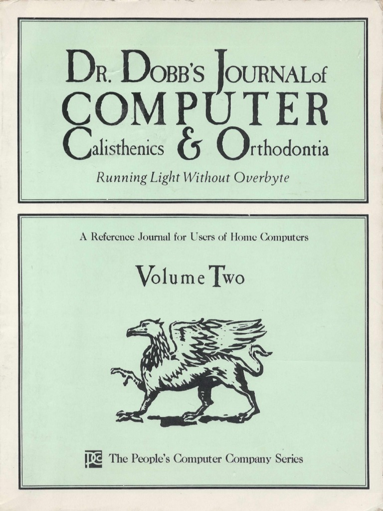 Ssa  DR Dobbs Journal Vol 02 PDF | PDF