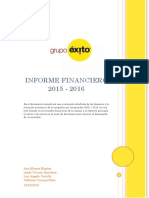 Informe Financiero Grupo Exito