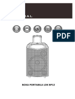 Manual Boxa Portabila LDK BP12