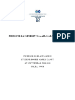 Proiecte Matlab PDF