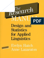 The Research Manual Hatch Larazaton 1991 PDF