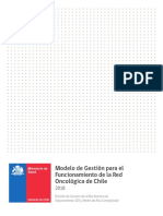 Modelo de Gestión de La Red Oncológica PDF
