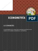 ECONOMETRÍA