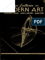 Dreier,Sweeney,Gabo-Three Lectures on Modern Art