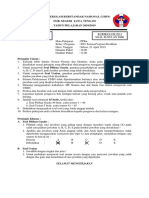 Soal USBN PPKN Susulan K 13 2019 SIP