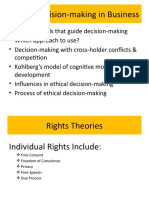 Ethical Decision-Making in Business