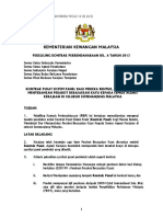 Pekeliling Kontrak Perbendaharaan Bil 6 Tahun 2013 (Done Excel, Pending CC) PDF