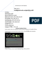 Konfigurasi Voip Trixbox