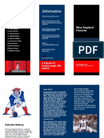 Patriots Brochure