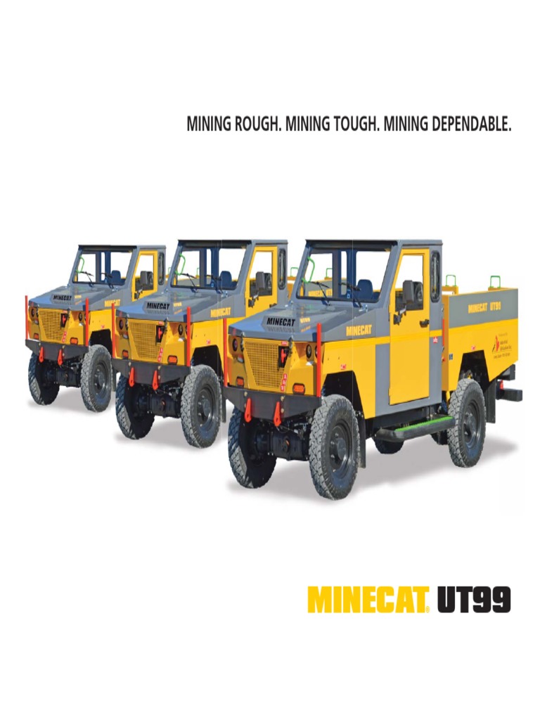 MINECAT Brochure UT99 | PDF | Pickup Truck | Truck