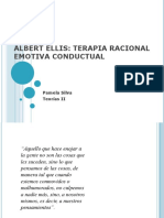 Albert Ellis. Terapia Racional Emotiva Conductual.ppt