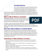 Blood Balance Formula - Neigh