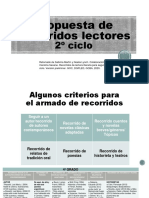 Propuesta de Recorridos Lectores-2ºciclo