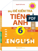 Bộ đề kiểm tra Tiếng Anh 6 - Tập 2 (Nguyễn Thị Thu Huế) PDF