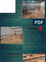 MUROS Y PANTALLAS Trabajo Diapositivas