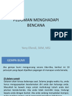 Pedoman Menghadapi Bencana