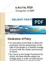 RA 9729 Climate Change